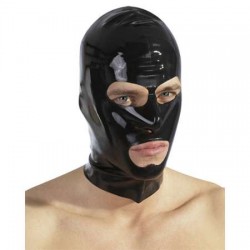 Zwart Latex Masker