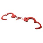 Metal Handcuffs Red