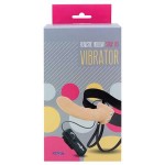 Realistische Holle Strap-On Vibrator - Huidkleur