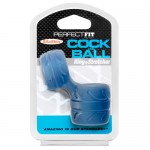 SilaSkin Cock & Ball Ring - Blauw