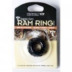 Tribal Son Ram Ring - Zwart