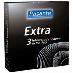 Pasante Extra Condooms - 3 stuks